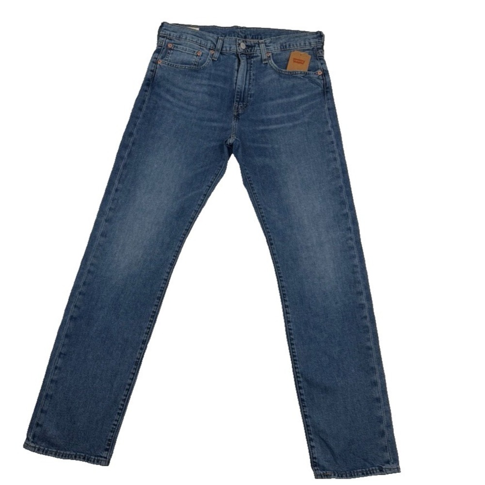Levi's 502 Straight Leg‎ Jeans Mens 32x32 Blue Denim NWT Reclaimed Sustainable